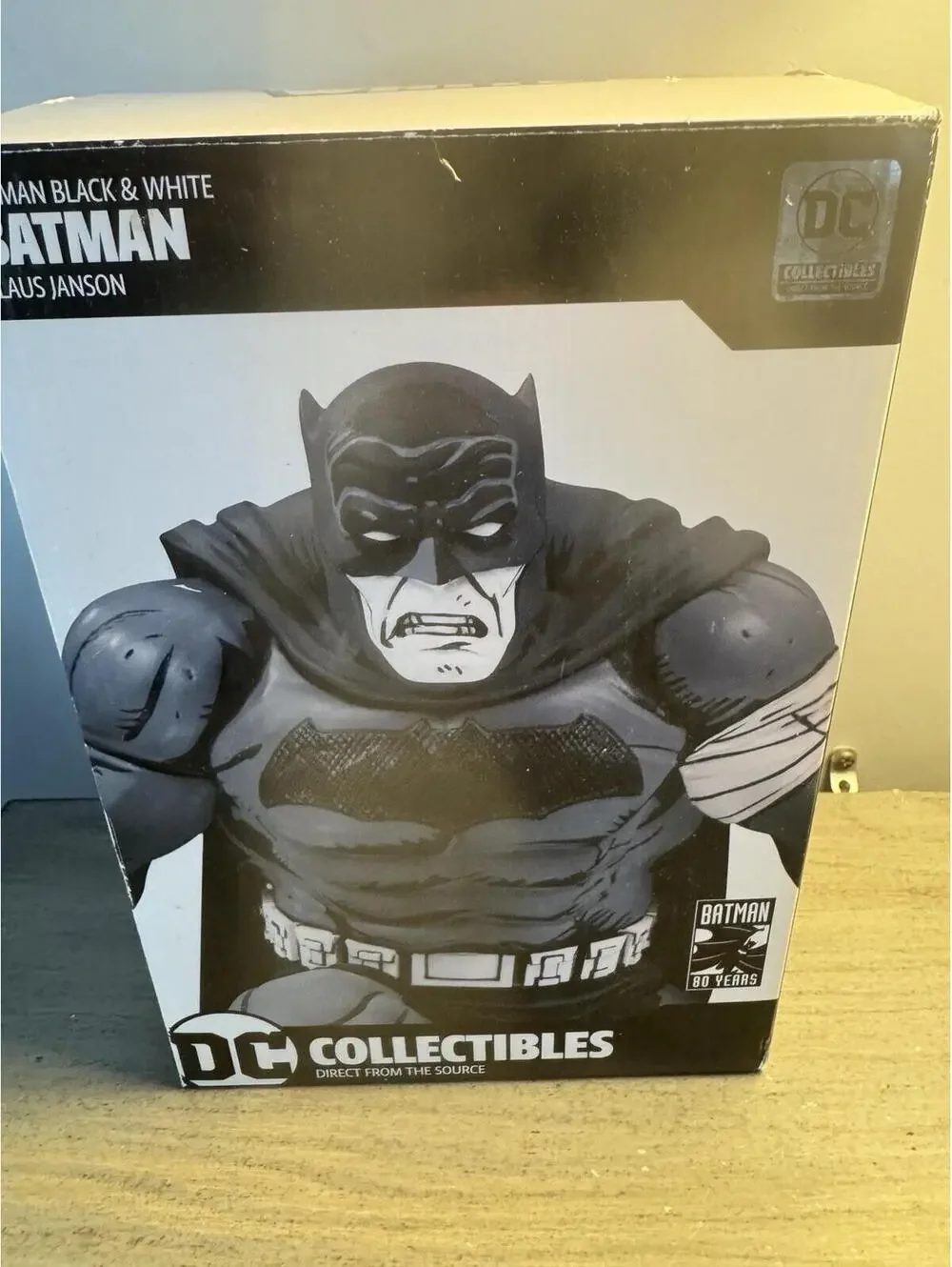 DC Collectibles Batman Black & White Klaus Janson Statue Limited Edition Boxed